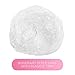 ADAMA Disposable Shower Conditioning Processing Caps, XX-Large Size for Processing, Conditioning, Showering Voluminous Hair, Protects Long Hair Styles, 10 Disposable Caps, Clear