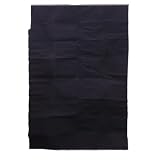 HAKIDZEL Telo Protettivo Autoadesivo Floccato Nero 150x90 Cm, Panno da Banco Antiscivolo per Utilizzo Domestico
