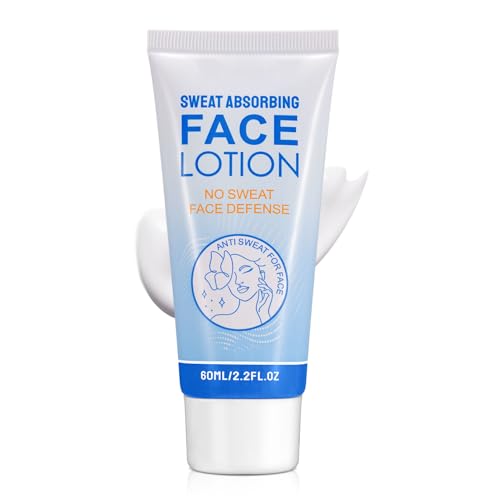 Sweat Absorbing Face Lotion, Antitranspirant Starkes Schwitzen für Fettige Haut Gesicht, Brust, Achselhöhle und Rücken, Soumme Antitranspirant-Lotion zur Schweißblockierung im Gesicht