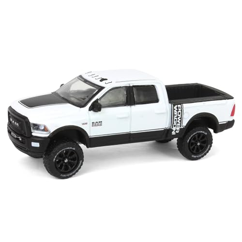Truck 1/64 Lifted 2017 Ram 2500 Power Wagon Pickup Blanco miniatura 1