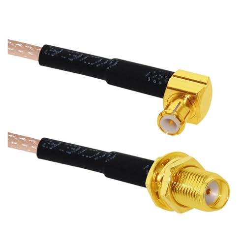 SMA�I�X�v���O���X�W���b�NRP�X�C�b�`�I�X�X�g���[�g���p�s�O�e�[���P�[�u��RG178 15cm 6�C���`�A�_�v�^�[�iWi-Fi�p�j
