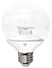 GE Lighting 37270 LED G25 Decorative Bulb with Medium Base, 7-Watt, 1-Pack, Clear Soft White
