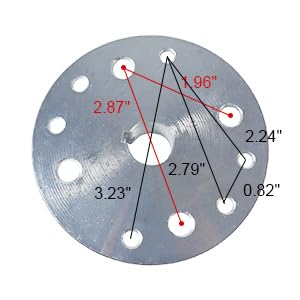 Miniatura 3 de Adaptador de cubo de piñón de 34 pulgadas, orificio de 316 pulgadas, chavetero con kit de herramientas para Predator 212cc 196cc 6.5hp Mini