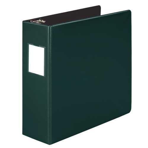 Wilson Jones 384 Line Heavy-Duty Locking D-Ring 3" Binder 8.5 X 11" Sheet Capacity, Hunter Green (W384-49Ga) #TOP24