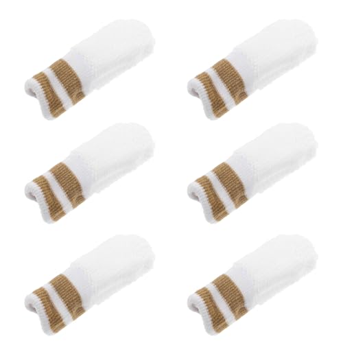BESPORTBLE Lingettes Nettoyantes en Nylon pour Chiens et Chats 6pcs pour Hygiène Bucco-, Prévention Mauvaise Haleine, Soins Oraux Efficaces à Domicile