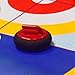 Aymzbd Curling Stone for Boys Girls Adults Travel Easy to Set Family Gathering Family Game Table Curling Game, red
