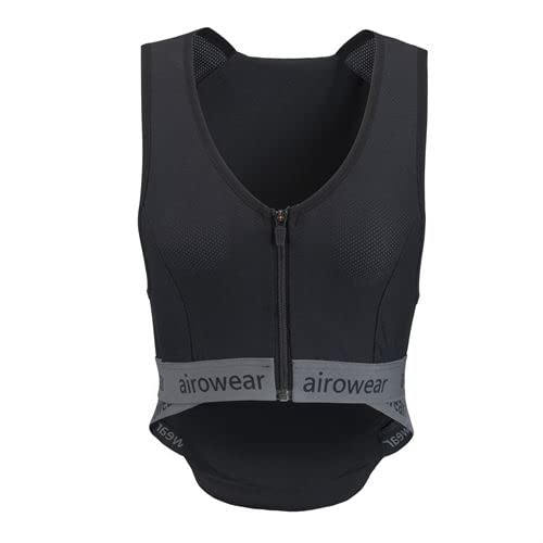 Protector de espalda Airowear Shadow 2022 adulto color negro talla SHADOWA 3