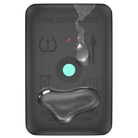 Black Specific TPMS Relearn Tool Ford TPMS Reset Tool TPMS Activation Tire Sensor Tool TPMS Programming Tool for Ford Mustang Edge Escape Explorer Flex Fiesta Focus Fusion Transit F150 F250 etc Cover