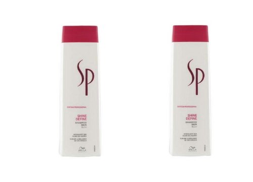 Preisvergleich Produktbild 2er Set: Wella - SP System Professional Shine Define Shampoo 250 ml