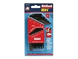 Eklind Tool 10113 Hex-L Key allen wrench - 13pc set SAE Inch Sizes .050-3/8 Short series