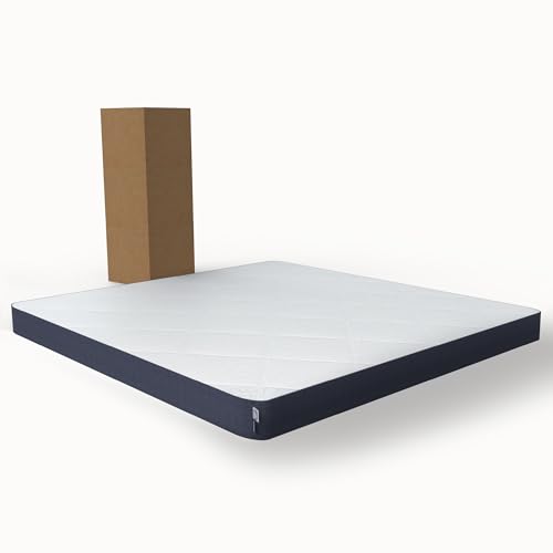 La mejor comparación de Ofertas de Colchones King Size disponible en línea. 41 DR JOOHN Colchón en Caja King Size | Ergo Espuma | Diseño Confortable y Practico | 190 x 200 x 14 cm | Semi-Firme.(King Size)