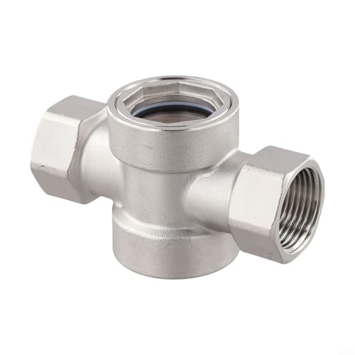 Indicador de flujo visual con interior para control de fluidos en industria química 8