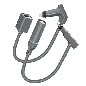 Starlink SPX Mannelijk Naar RJ45-adapter, RJ45-1 RJ-2 Starlink-kabel RJ45 Vrouwelijke Connectoren, 24AWG 1200 Mbps Waterdichte Starlink-kabel RJ45 Vrouwelijke Connectoradapter