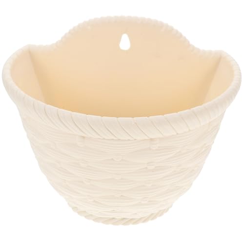 OSALADI Wandgeflochtener Pflanzkorb aus bruchfestem Kunststoff...