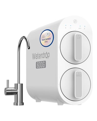 Waterdrop G2P600 Reverse Osmosis System, 600 GPD Tankless RO Wate...