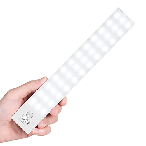 Image of BLS 36 LED Closet Light Battery Powered, Super Bright Under Cabinet Lighting, Motion Sensor Indoor, Wireless, 1500mAh Rechargeable, 120 Days Run Time