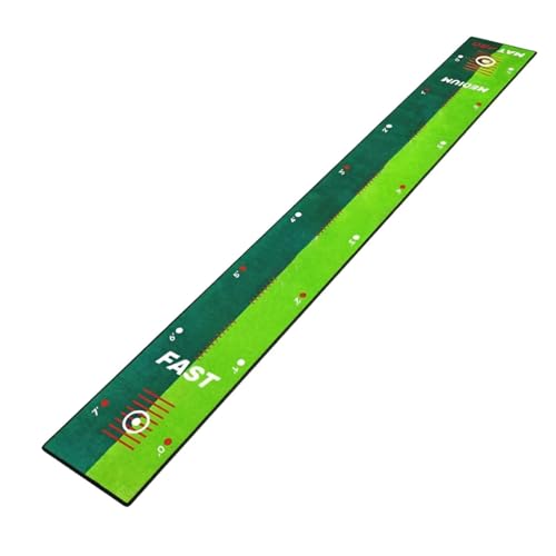 Tapis de putting pour golfeur débutant pour s'entraîner facilement chez soi