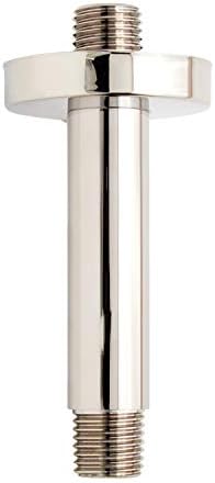 Signature Hardware 449668 4" Round Ceiling-Mount Shower Arm