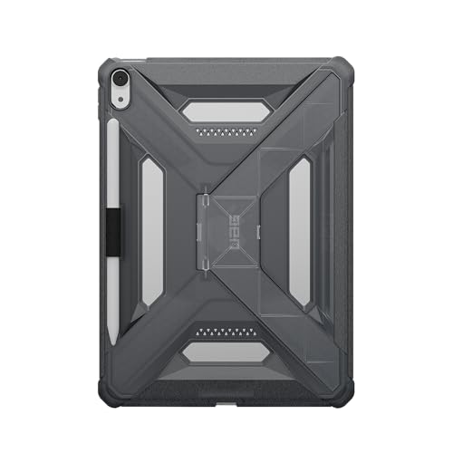 Image of Urban Armor Gear UAG Designed for iPad Air 11 inch Case (8th /7th /6th Gen, M5 /M4 /M2) (A3360, A3361, A3362) Scout Plus Rugged Protective Cover with Kickstand and Pencil Holder - Translucent Ash Grey