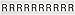 Brady 9713-R 97 Series 1-1/2" Height, 1-1/6" Width, B-946 High Performance Vinyl, Black On White Color Indoor Or Outdoor Letter Label Legend "R" (10 Labels Per Card)