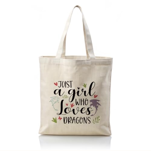 WDSXWH Tote Bag for Women, Dragon Gift, Dragon Anime Tote