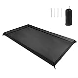 Hoja de suelo portátil para camping, huella de tienda multifuncional, instalación rápida y fácil (200 x 120 cm)