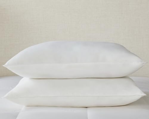 Almohada alternativa de plumón King de algodón suave