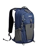 WATERFLY Small Lightweight Hiking Backpack: 20L Outdoor Daypack with Phone Pocket, Hydration Compatible, Breathable Backpanel, Multi-Compartment for Camping Trekking Travel Women Men