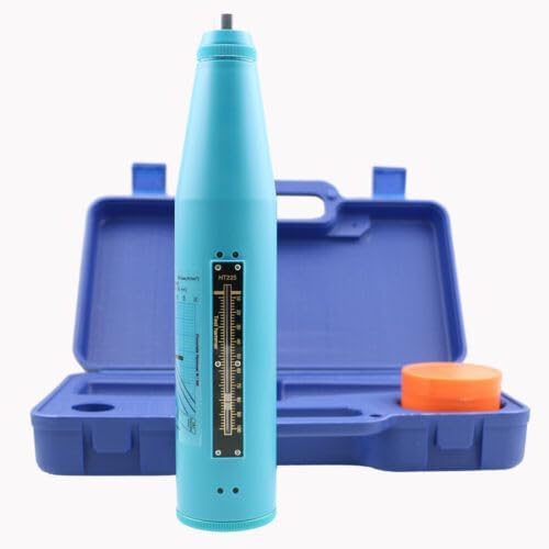 HT-225B Concrete Test Hammer with open carrying case in background