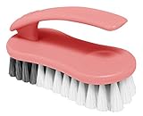Cerdas extra fuertes. York Prestige Scheuerbürste Lachsfarbe Cepillo para Frotar Duo, Color salmón, estándar