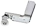 C.R. LAURENCE B773 CRL Stamped Aluminum Corner Insert With 15/16" Nylon Ball-Bearing Center Groove Sliding Screen Door Roller for Jim Walters