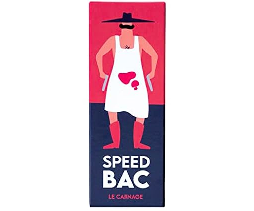 Speed Bac - Juego de Mesa para Adultos, rápido y delirante, 2 a 7 Jugadores, Juego de Ambiente | Ya disponible en tu tienda friki favorita! En mundofriki.es!