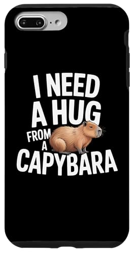 Funny I Need A Hug from a Capybara �X�}�z�P�[�X iPhone 7 Plus/8 Plus �p