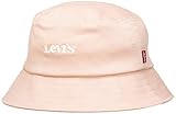 Light Pink Levi\'s Damen Women\'s Bucket HAT-Vintage MODERN Logo Schlapphut, Hellrosa, Large