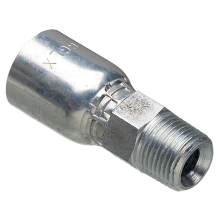 Gates G44100-0806 adaptador hidráulico de acero forjado resistente al desgaste