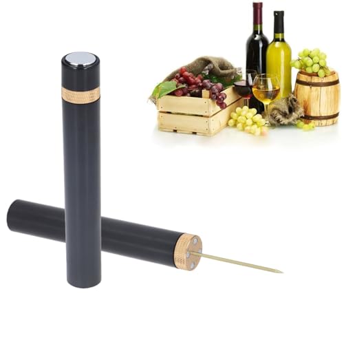 La mejor selección de Bombas para el vino comprados en linea. 41 Abridor de Botellas de Vino Tipo Aguja, Sacacorchos Fácil de Quitar el Corcho, Bomba de Presión de Aire de Bolsillo Portátil de Viaje Abridor de Botellas de Vino para el Hogar,...