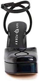 Katy Perry Women's The Uplift Ankle Strap Pump, Black, 5.5 | Image 1