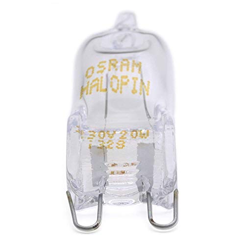 OSRAM HALOPIN PRO G9 20 W 240 V 2PIN G9 ECO Halogen Capsule Light Bulb Equivalent to G9 25 W Halogen Capsule - Pack of 20 - Image 2
