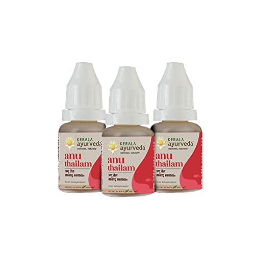 Kerala Ayurveda Anu Thailam Lot de 2 flacons de 10 ml Cover