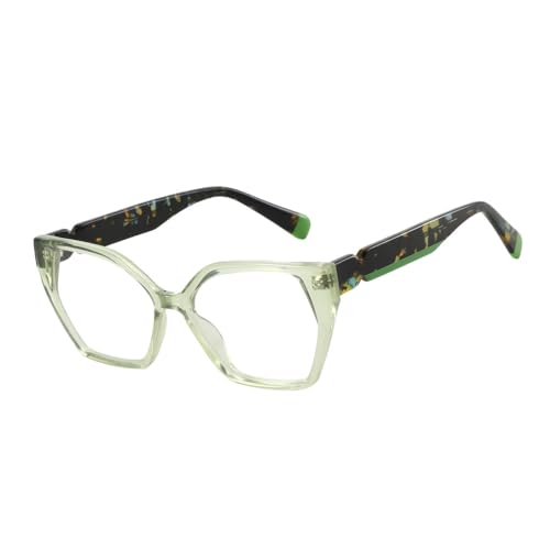 Monture de lunettes acétate MUTYNE premium au design Polygon haut de gamme
