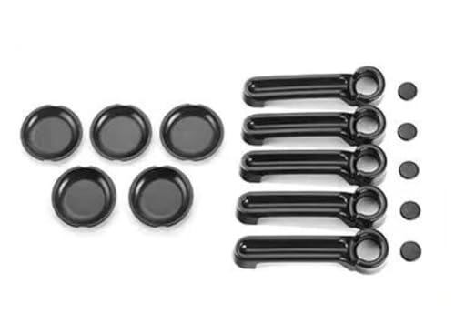 Cache serrure porte gauche anti-rayure noir pour Dodge Nitro
