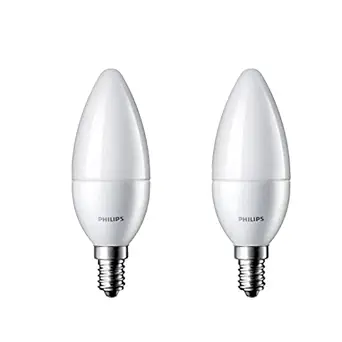 Philips E14 2.7-Watt LED Candle Bulb (Cool Day Light and Pack of 2)