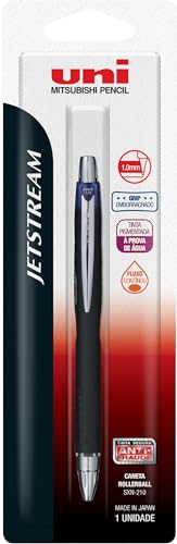 Uni-ball SXN-210 JETSTREAM Caneta Rollerball Retrátil - 1.0mm - Azul - Blister c/1 unidade