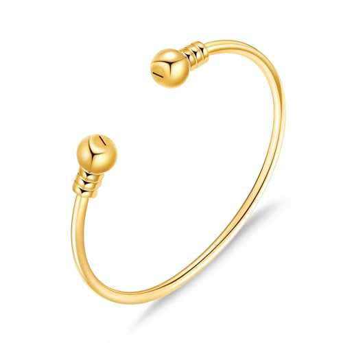 CREMATION JEWELRY Stainless Steel Ashes Keepsake Cuff Bangle Opening Bracelet for Women and Men - Double Urn to Hold Ashes