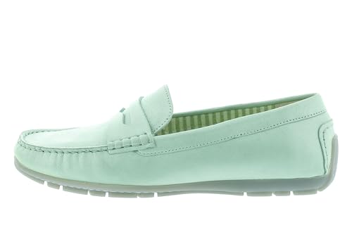 Sioux Damen Carmona Mokassin, minzgrün, 39 EU