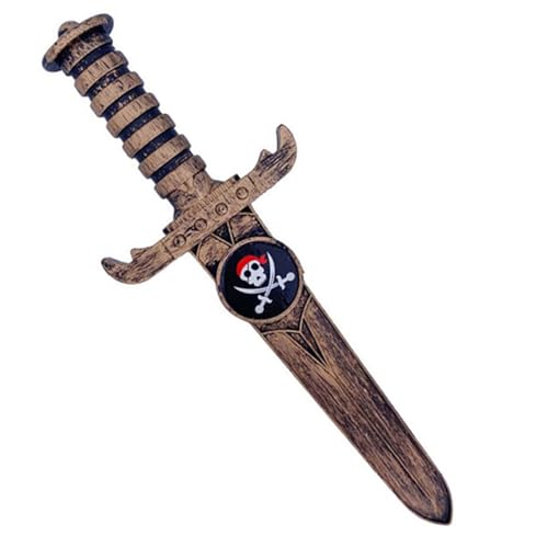 YIGZYCN Accesorios de disfraz de pirata, dagas, juguete de cuchillo falso, espadas no afiladas, espadas de cuchillo, accesorios para cabina de fotos, accesorios de disfraz