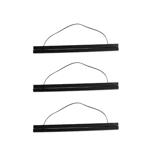 Lnsysns A3 Posterleiste Schwarz, 3er Set