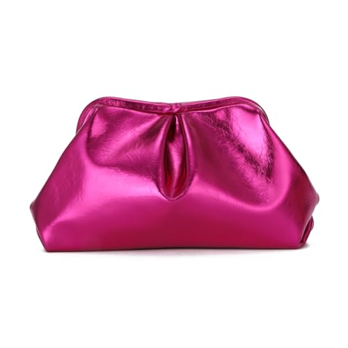 Sac à main à motif raviolis pour femme rose rouge taille unique