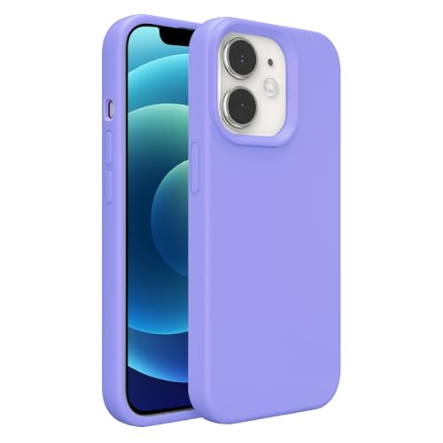Image of iPhone 12 /12 pro Case Silicone (Light Purple)