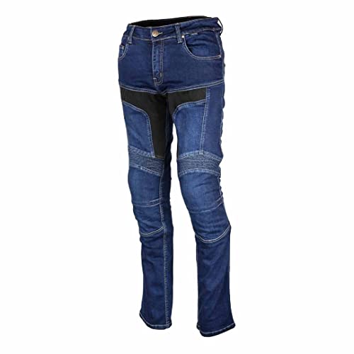 gms Viper Jeans da moto, blu scuro, 38